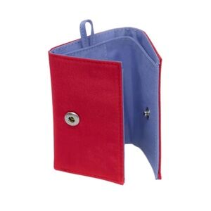 Baggu Snap Wallet Candy Apple